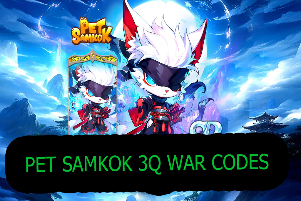 Pet Samkok 3Q war Codes