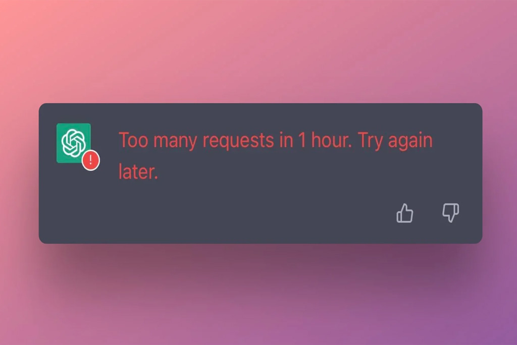 ChatGPT Too Many Concurrent Error