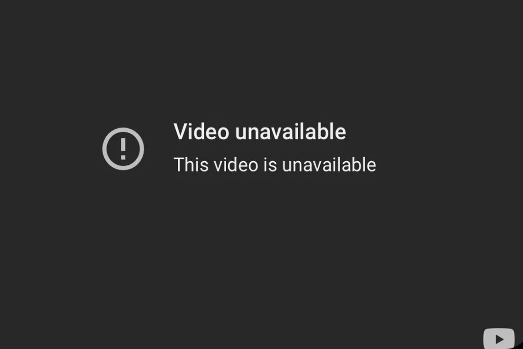 This Video Is Unavailable Error
