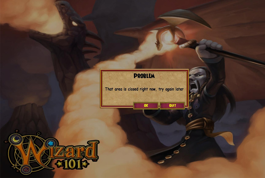 Wizard 01 Not Working