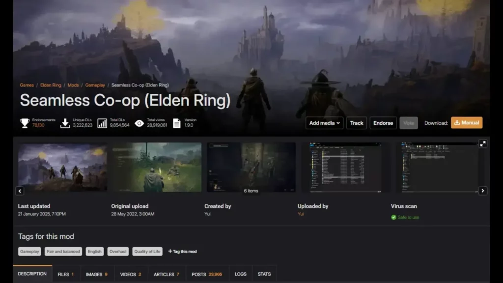 シームレスな協同組合mod vs.バニラ：より良いエルデンリングマルチプレイヤーエクスペリエンスを提供するのはどれですか？