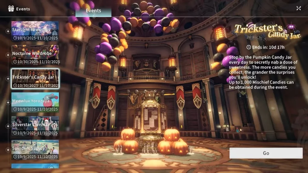 スター・レゾナンスが特別な報酬とテーマコスチュームでハロウィンを祝います