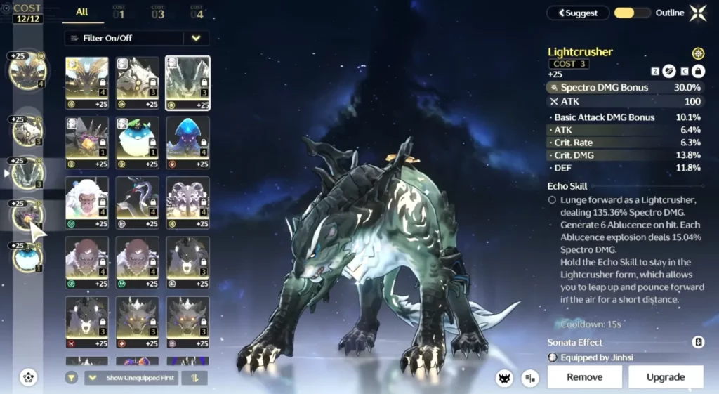 43311 または 44111： WuWa 2.8 でどのエコー セットを選択するか