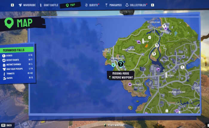 Goat Simulator 3 ロージー ガイド