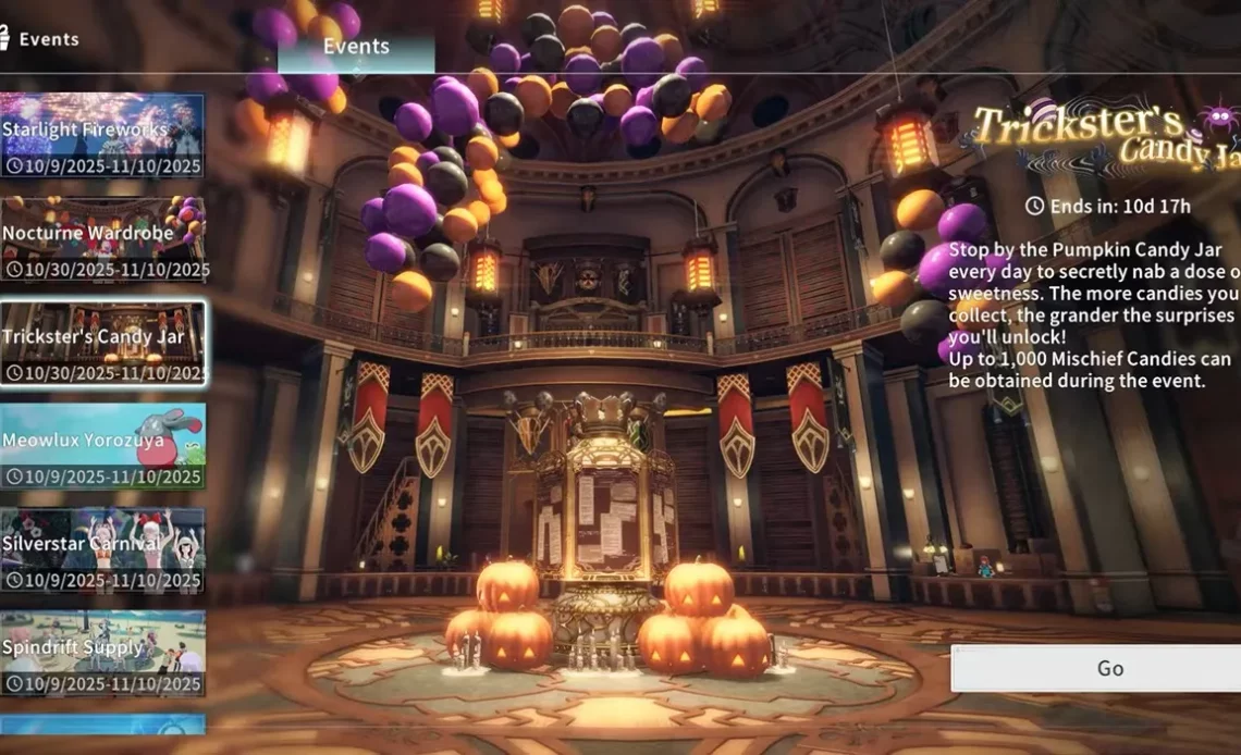 スター・レゾナンスが特別な報酬とテーマコスチュームでハロウィンを祝います