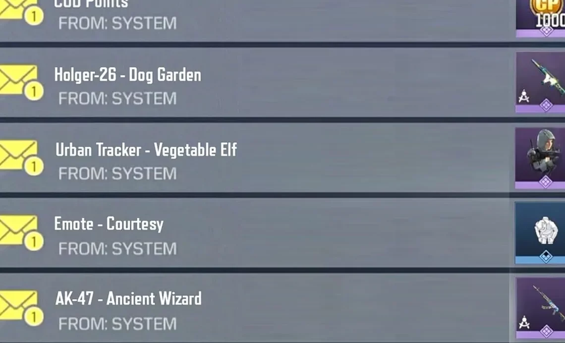 CODモバイルの最新引き換えコード: 2025年11月用