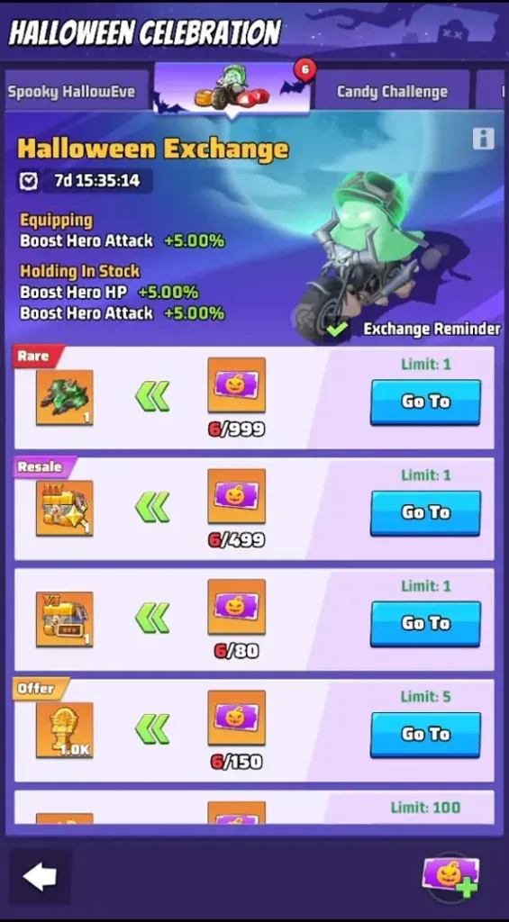 Last War: Survival ハロウィン ゴールド デコレーション