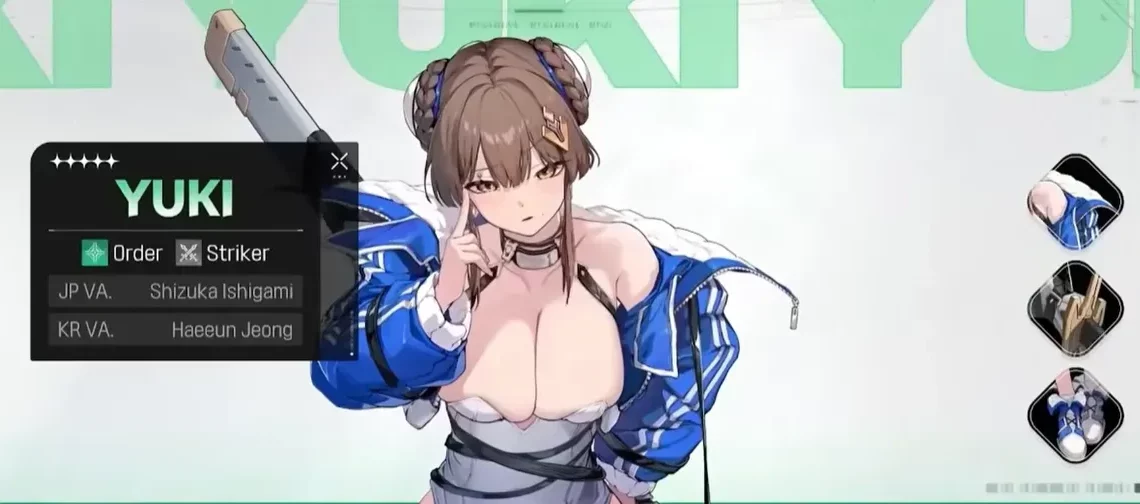 YUKI KITと新ゲームモードなどカオスゼロナイトメア