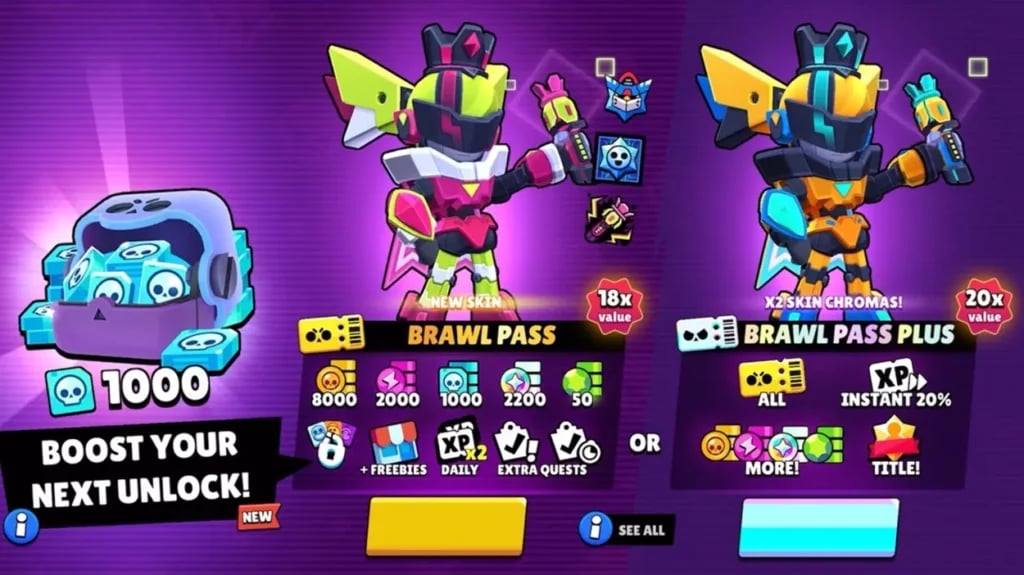 Brawl Stars シーズン 45 メクマ: すべてのスキンとアップデート