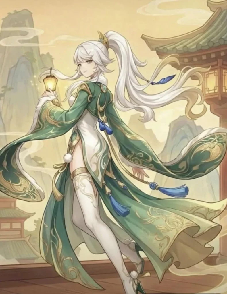 Genshin 6.3 Zibai キット: スキル、武器、星座