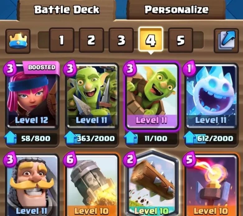 クラッシュ・ロワイヤル アリーナ 13 デッキガイド