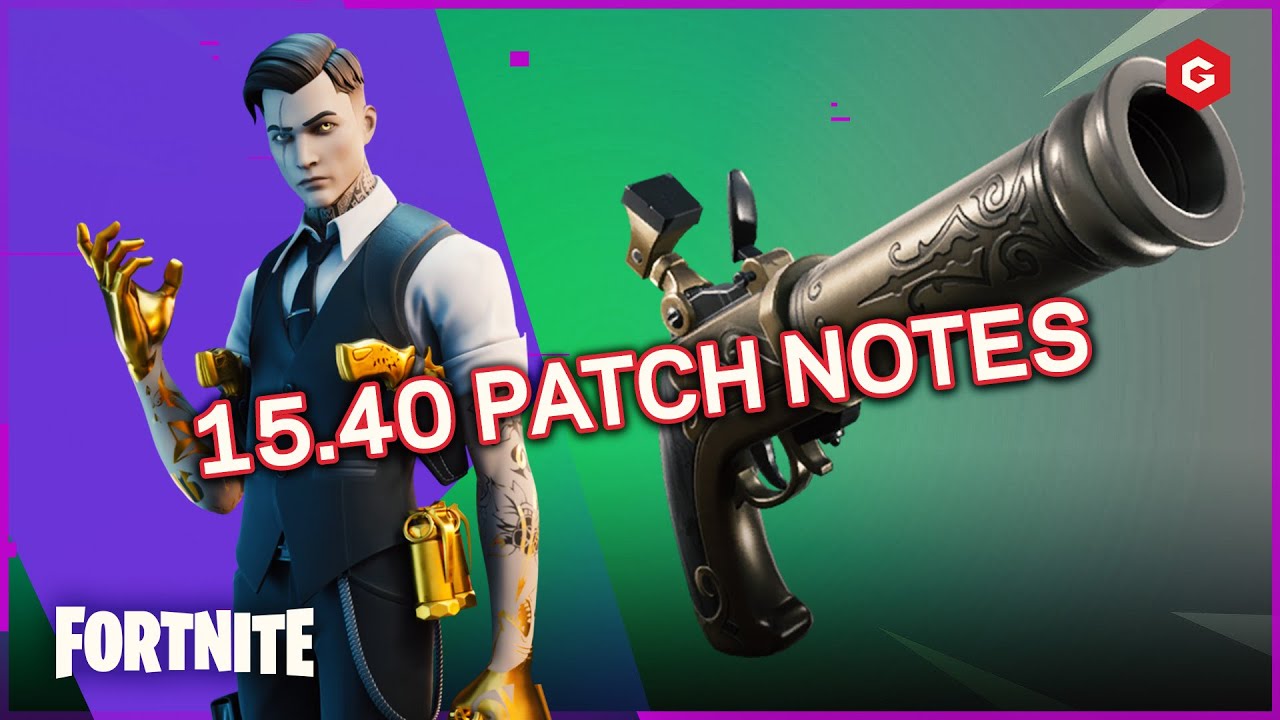 FORTNITE 15.40 PATCH NOTES (FORTNITE UPDATE TODAY)