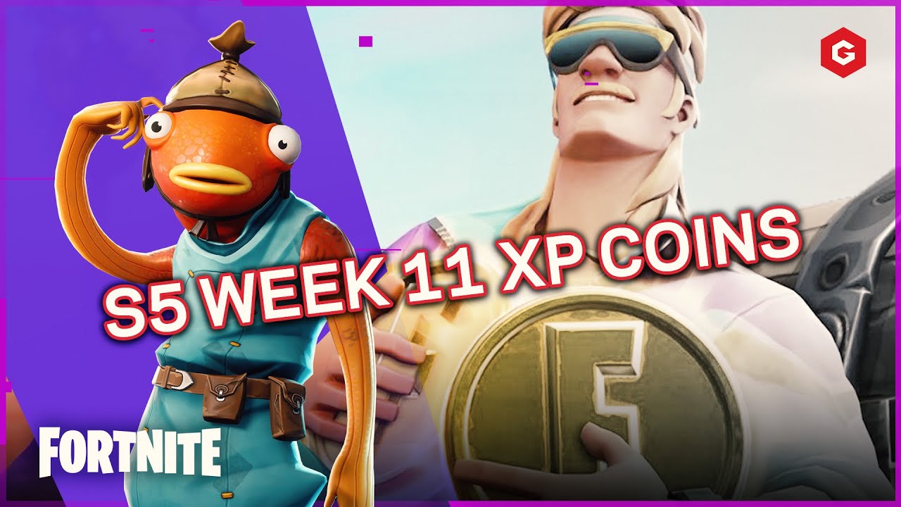 FORTNITE WEEK 11 XP COINS LOCATIONS (SEASON 5)