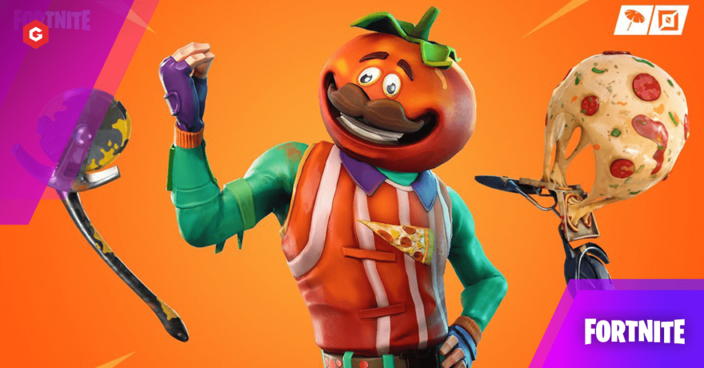 Fortnite Quest：果樹園のファーマーズマーケットでリンゴとトマトの農産物の箱を破壊する場所