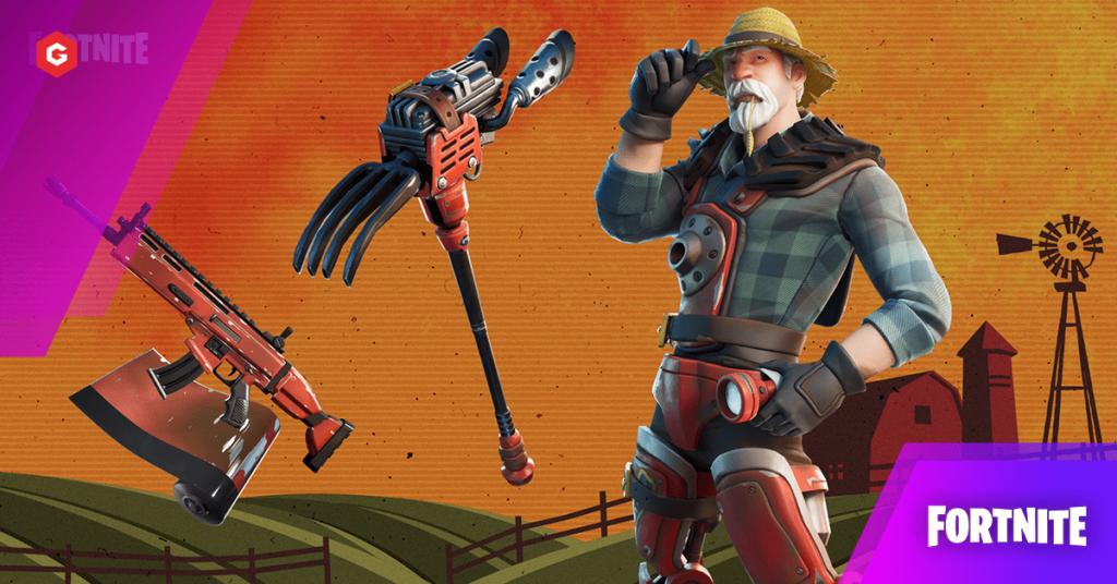 Fortnite Quest：SteelFarmのトウモロコシ畑を車で通り抜ける場所