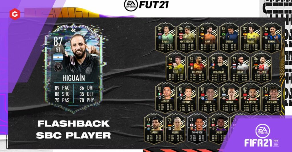 FIFA 21：ゴンサロイグアインフラッシュバックSBC Xbox One、PS4、XboxシリーズX、PS5およびPC向けの最も安価なソリューション