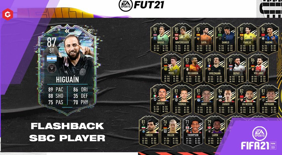 FIFA 21：ゴンサロイグアインフラッシュバックSBC Xbox One、PS4、XboxシリーズX、PS5およびPC向けの最も安価なソリューション
