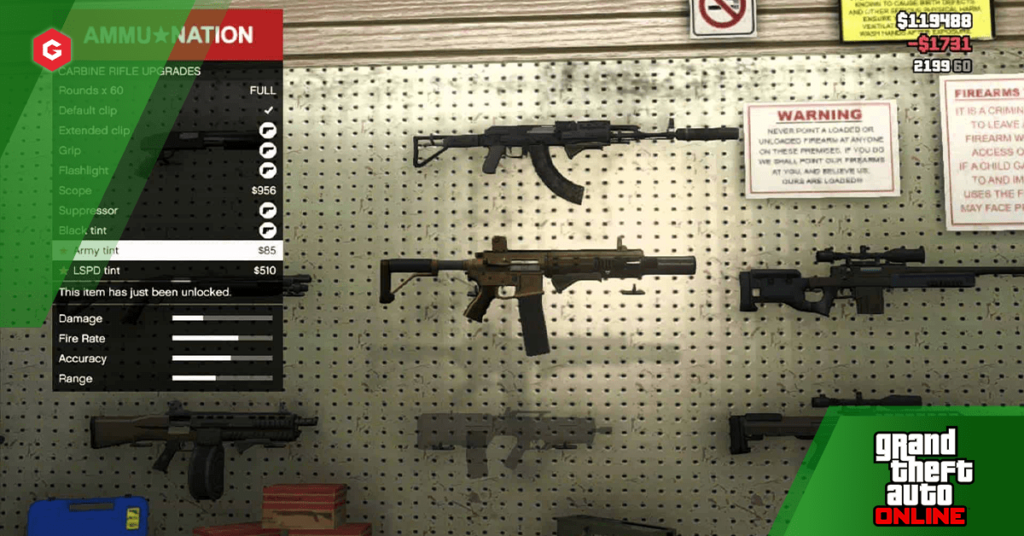 GTAオンラインで最高の武器