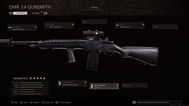 DMR14ベストロードアウトウォーゾーン