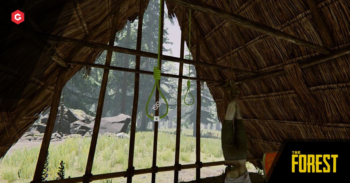 森：ロープの作り方-レシピと材料の作成