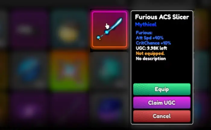 アニメチャンピオンズシミュレーター1の限定猛烈なACスライサー開発