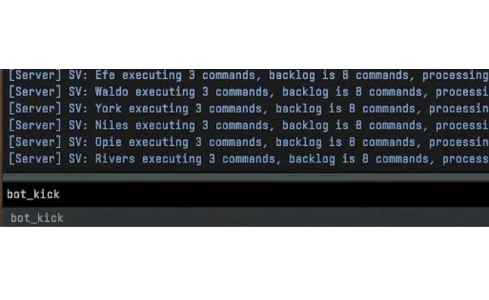 CS2 プライベート マッチでボットをキックする