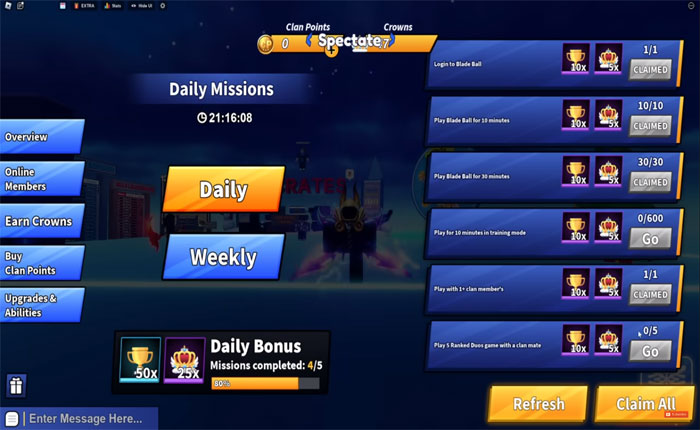 デイリーミッション