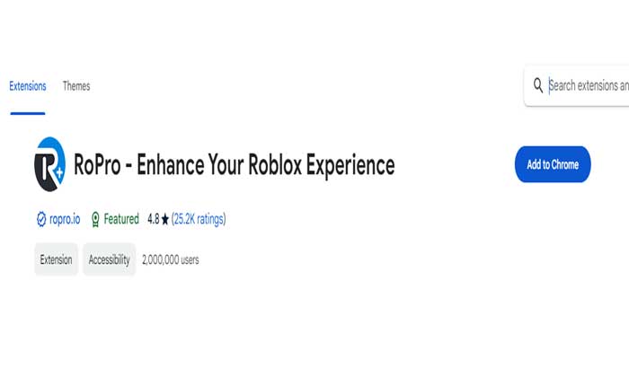 Google Chrome RoPro 拡張機能