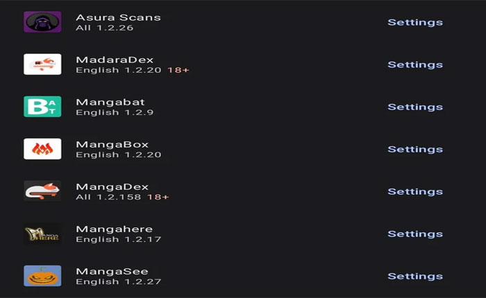 Tachiyomi HTTP Error 404