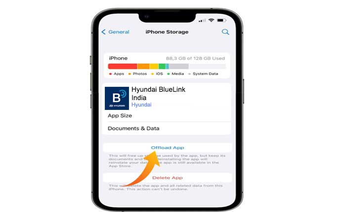 ヒュンダイ Bluelink アプリが動作しない