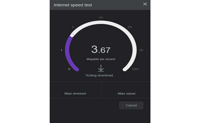 インターネット接続を確認してください