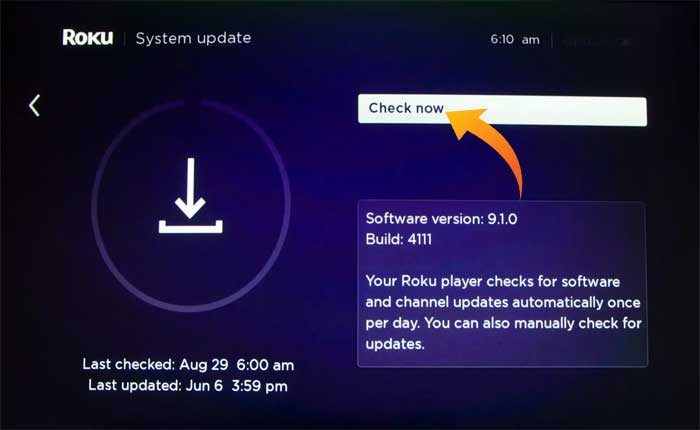 Sling TV が Roku で動作しない