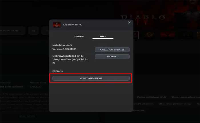 Diablo 4 で重要なファイルを開けなかった問題を修正する方法