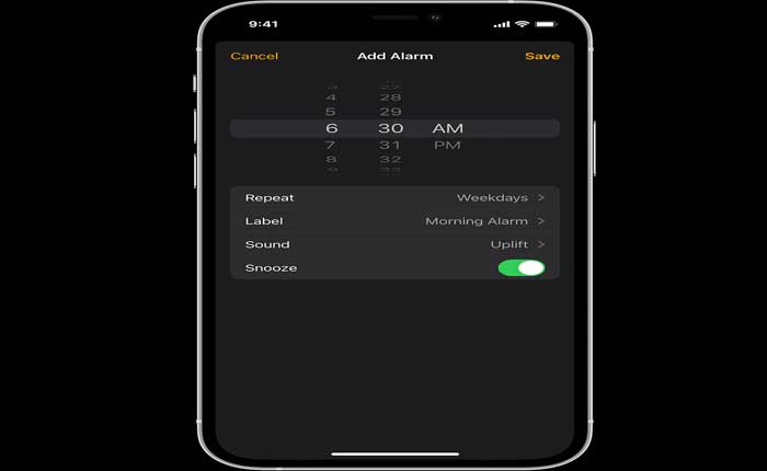 iPhone 15のアラームが機能しない