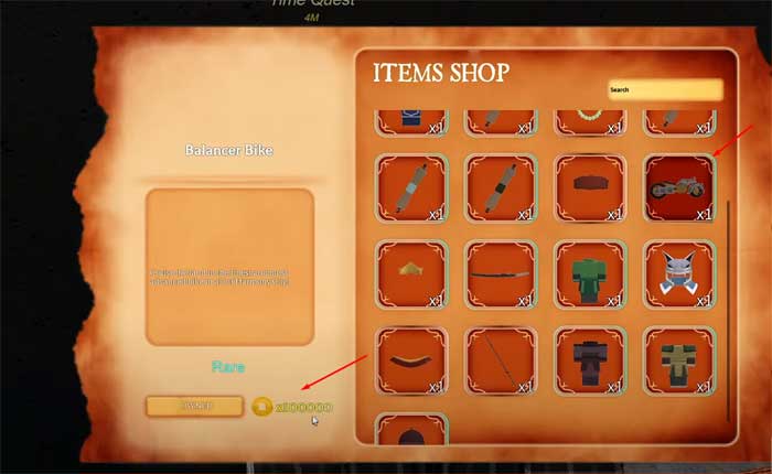 RoCastオンラインベータ版のノンベンダーバイクの位置 