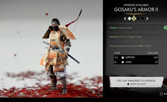 Ghost Of Tsushimaのベストアーマーセット