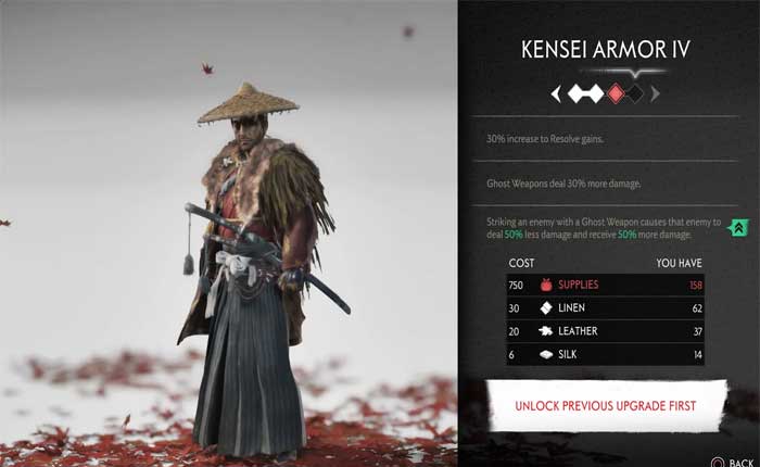 Ghost Of Tsushimaのベストアーマーセット