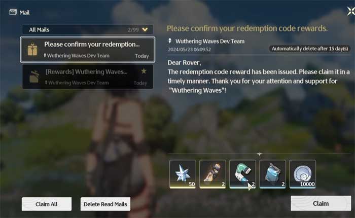 嵐の波でコードを引き換える方法 