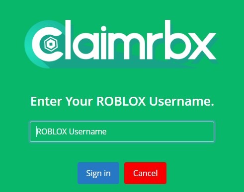 Claimrbx プロモーションコード
