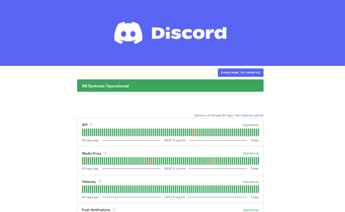 Discordで灰色の画面のみが表示される
