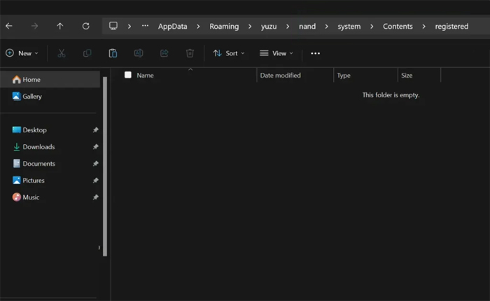 NCA ファイルに不正なヘッダー エラーがある 