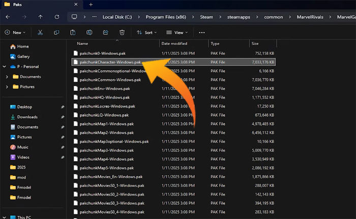 Marvel Rivals Modが機能しない