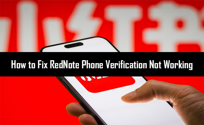 RedNote 電話認証が機能しない