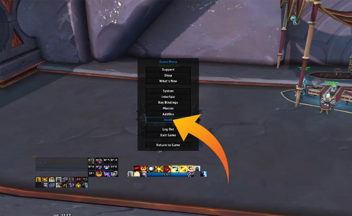 表示されないelvuiアクションバーを修正する方法(2025)3 Elvuiアクションバーが表示されていません