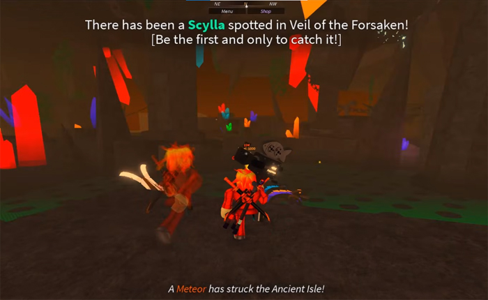 フィッシュで秘密のscyllaを入手してください