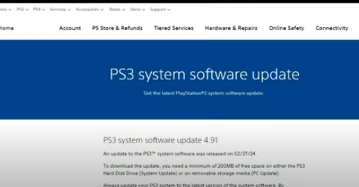 RPCS3のファームウェアの欠落エラー