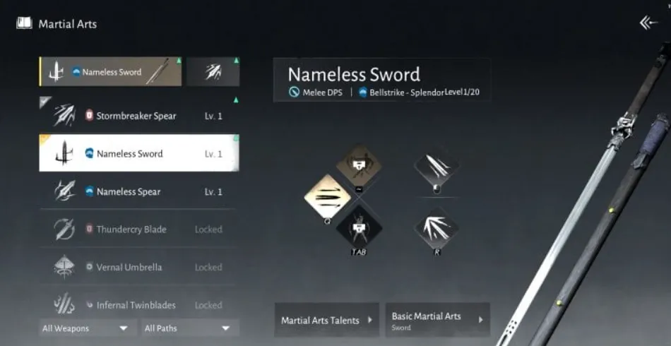 風が出会う場所 |最高の武器 Tier リスト